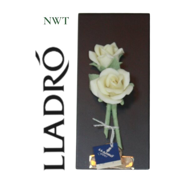 NWT Llardo Porcelain Flores Rosa Peace #5183 - Picture 1 of 11
